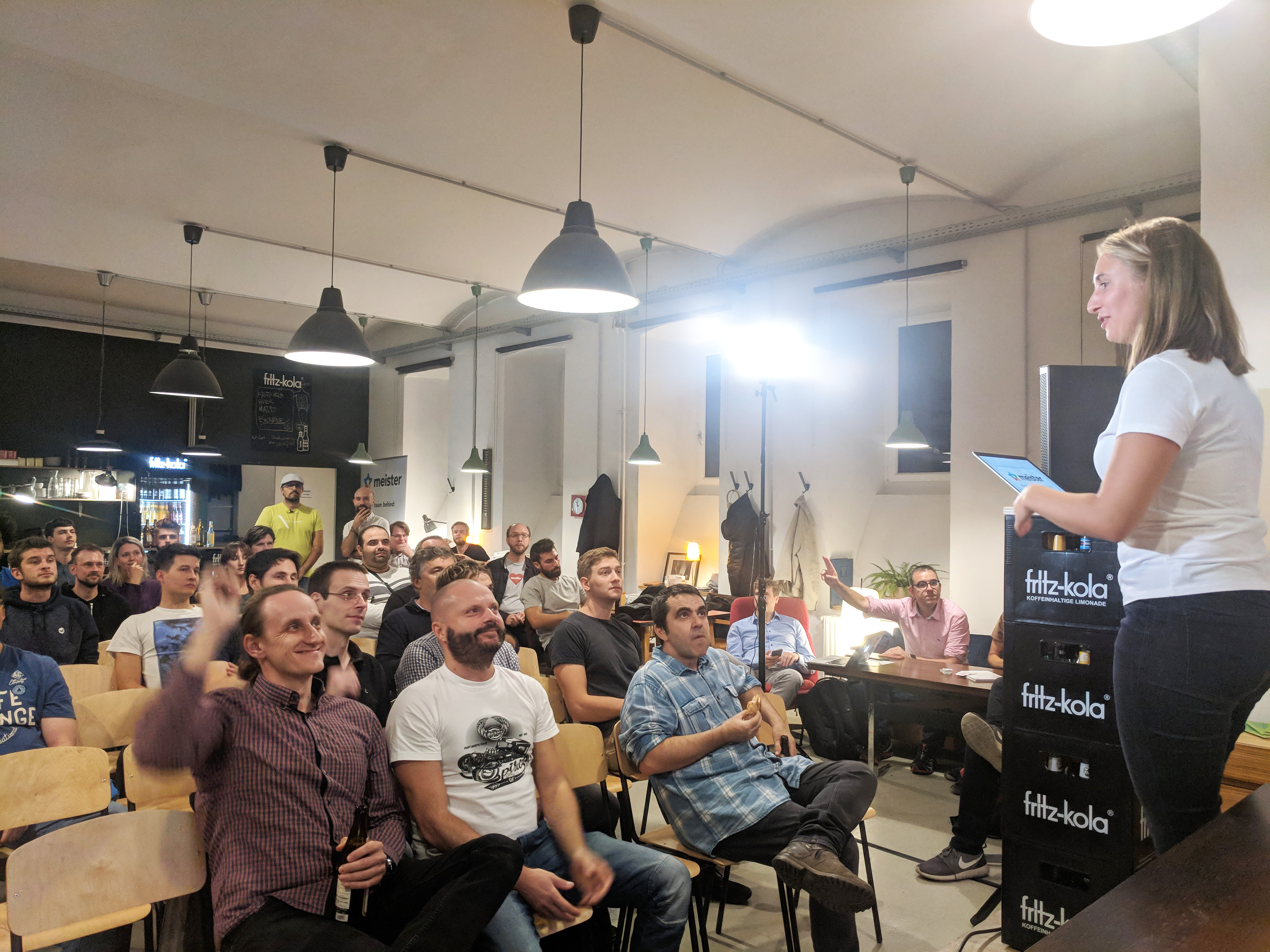 Meisterlab sponsors our meetup